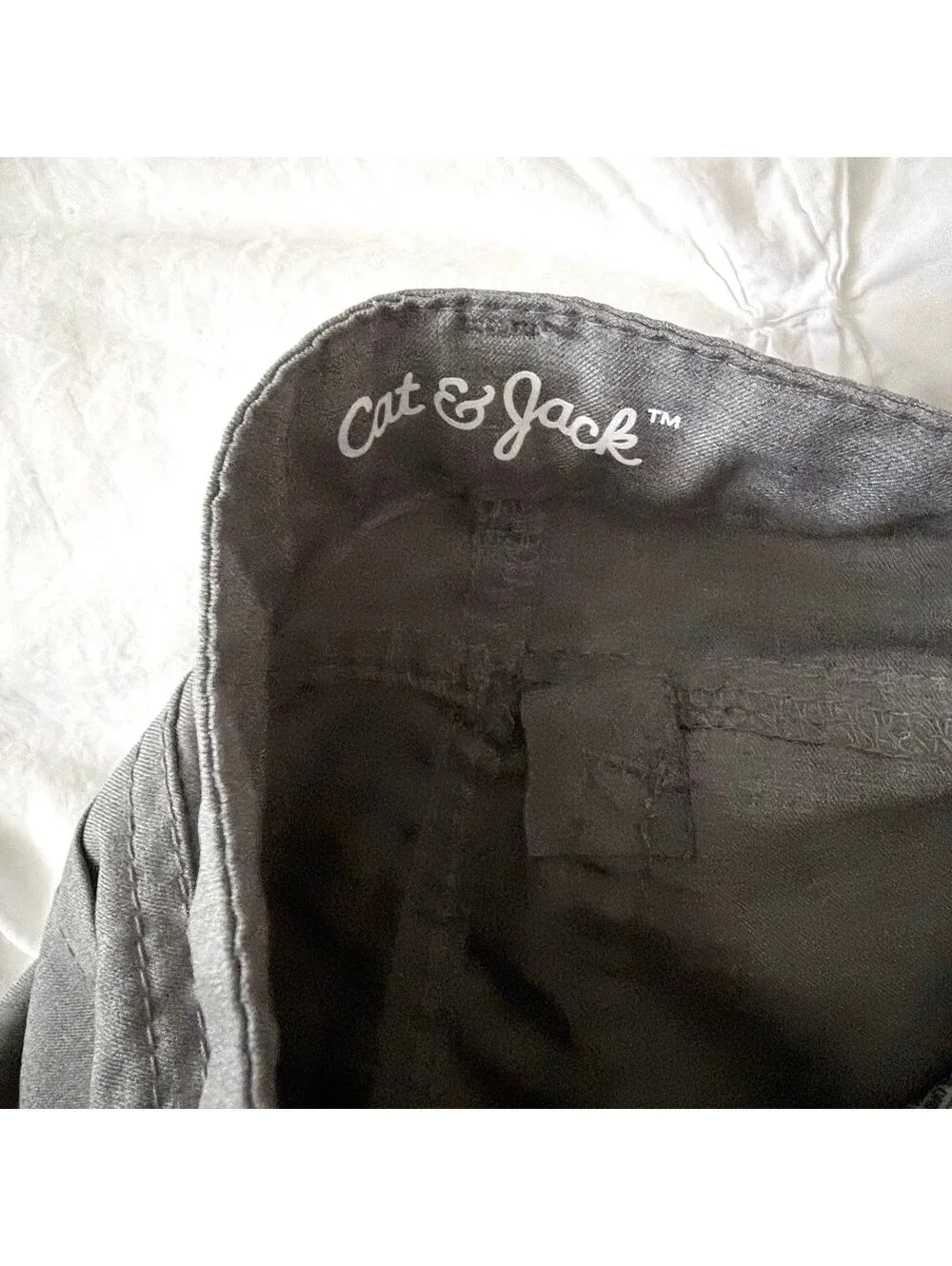 Cat & Jack Dark Gray Chino Shorts
